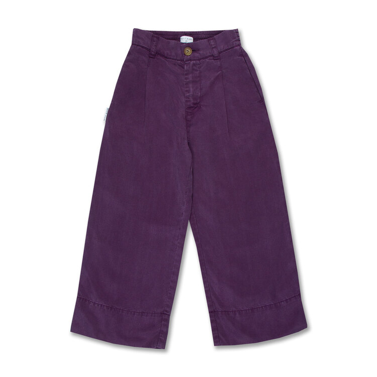 Petit Blush Petit Blush | Wide leg broek plum