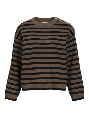 Object Object | Trui Elly morel/black NOOS