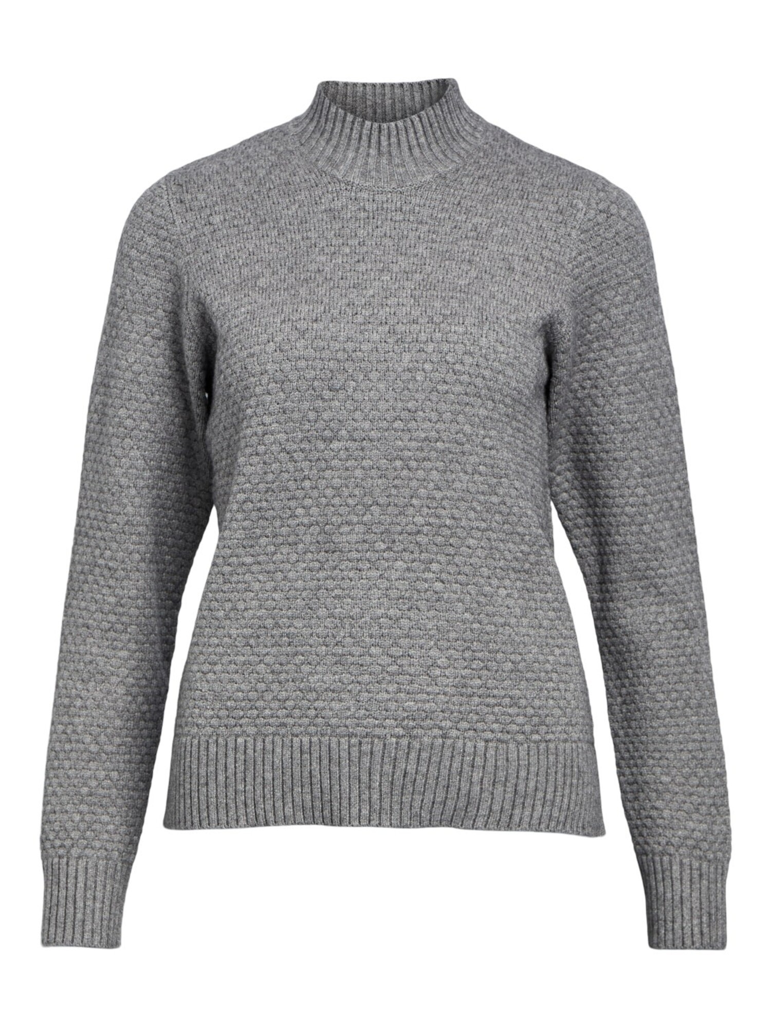 OBJYUKI S/S RE KNIT PULLOVER NOOS Black