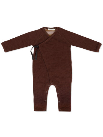 Phil&Phae Phil&Phae | Pakje baby crossover textuur burnt umber