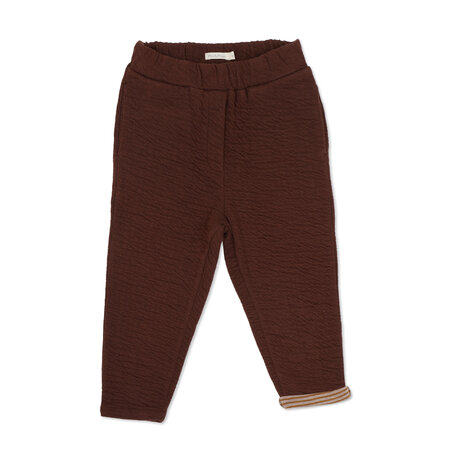 Phil&Phae Phil&Phae | Broek loose textuur burnt umber