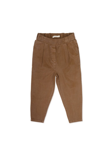 Phil&Phae Phil&Phae | Broek twill loose sepia brown