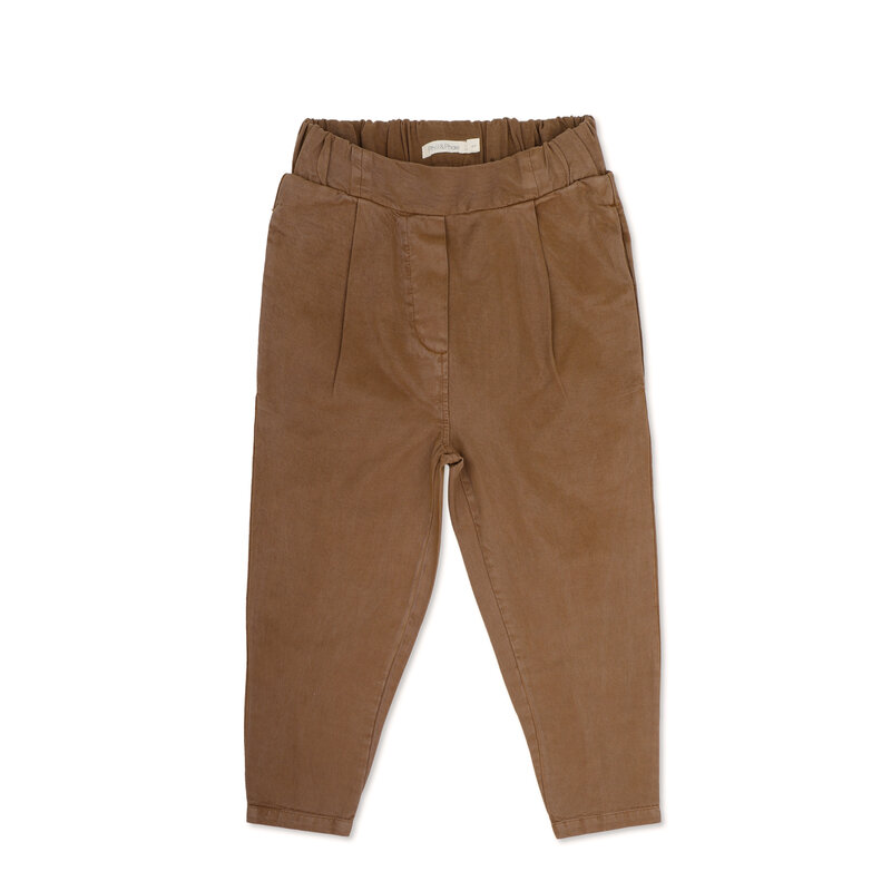 Phil&Phae Phil&Phae | Broek twill loose sepia brown