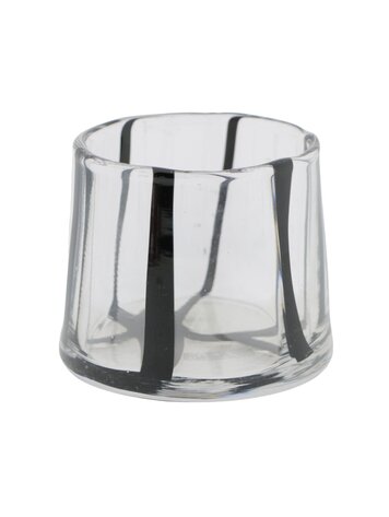 Home society Home Society | Waxinehouder Twist zwart