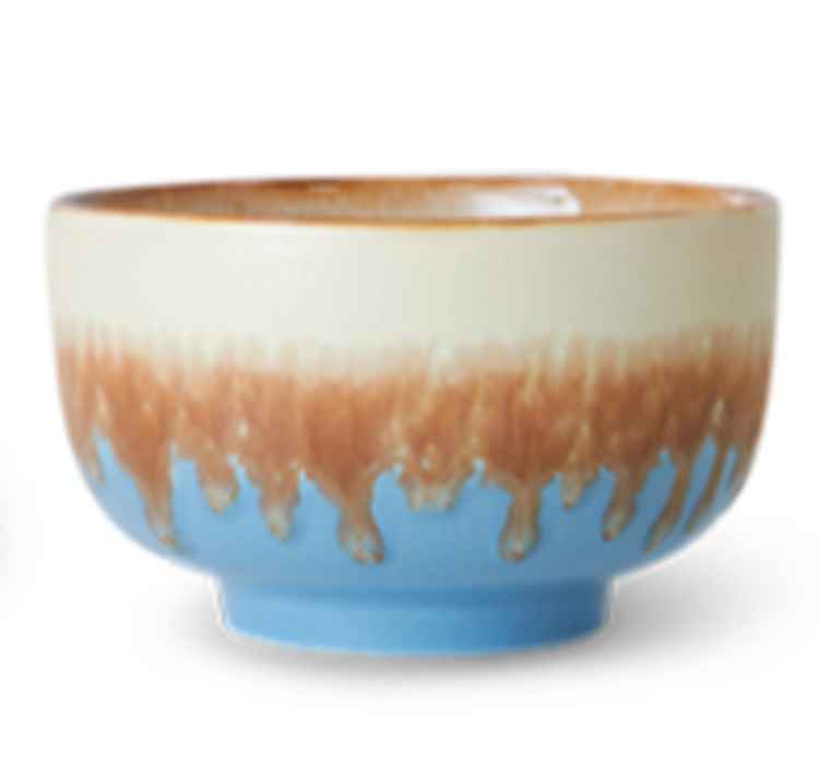 HK Living HK Living | 70's servies noodle bowl azure