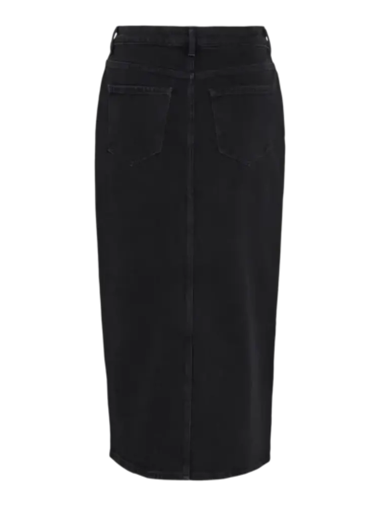 Vila Vila | Denim rok Jaf zwart