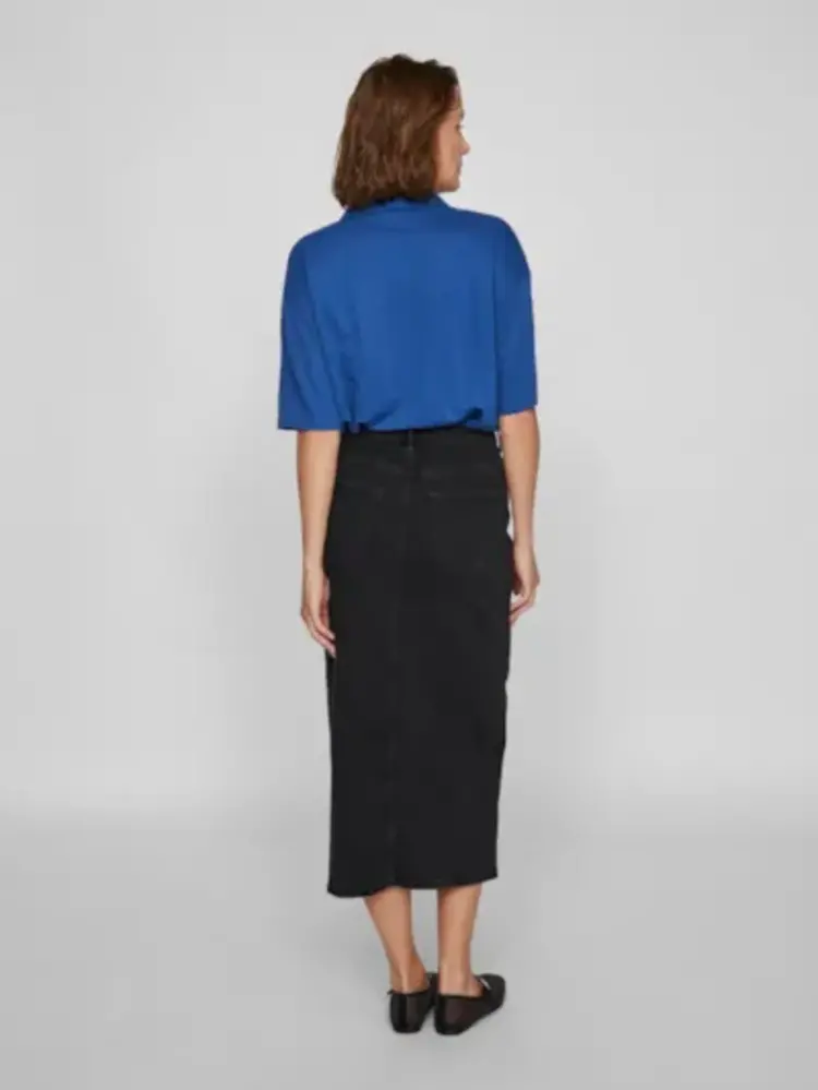 Vila Vila | Denim rok Jaf zwart