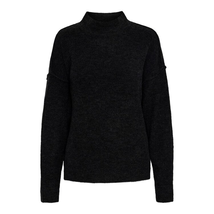 Pieces Pieces | Trui Niko donker grijs