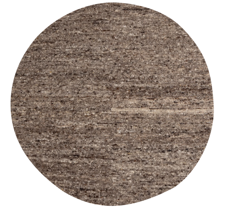 WOOOD. Woood | Vloerkleed Efia wol bruin 200cm