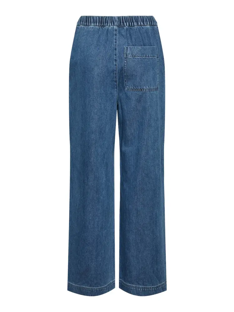 Pieces Pieces | Wijde broek Nira denim