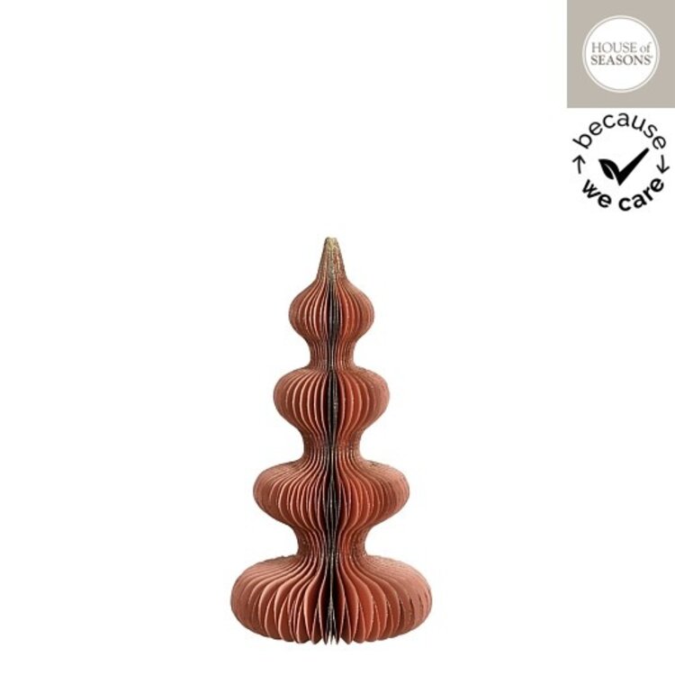 stijl28 Stijl28 | Papieren boom roze 30x7cm