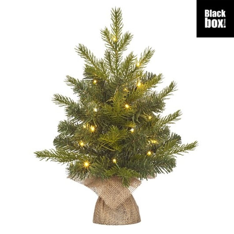 stijl28 Stijl28 | Kerstboom met burlap LED 20stuks