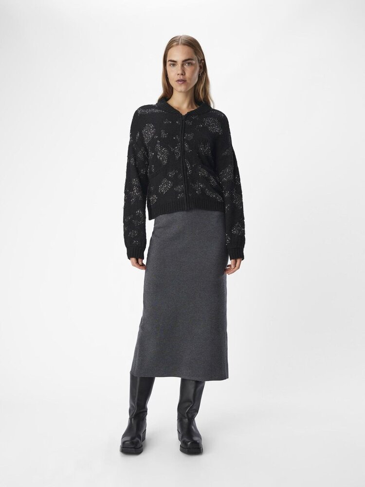 Object Object | Vest Alora zwart glitter