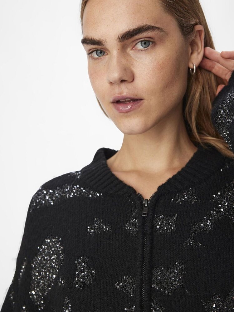 Object Object | Vest Alora zwart glitter