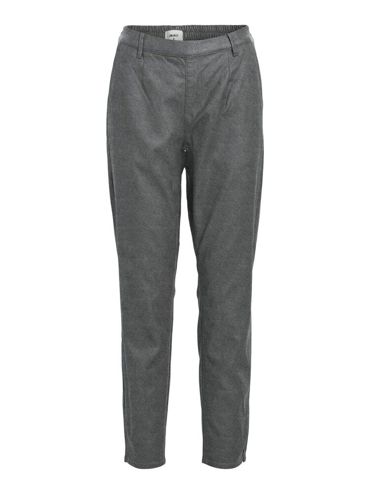 Object Object | Broek brushed metallic grijs