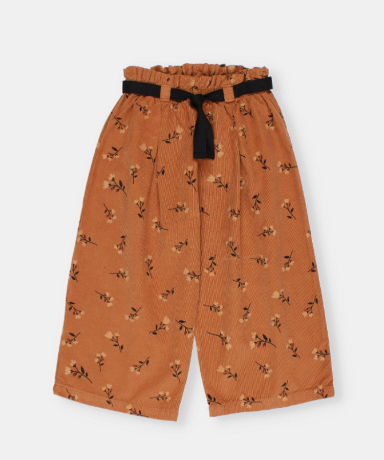 Búho Búho | Broek folk toffee