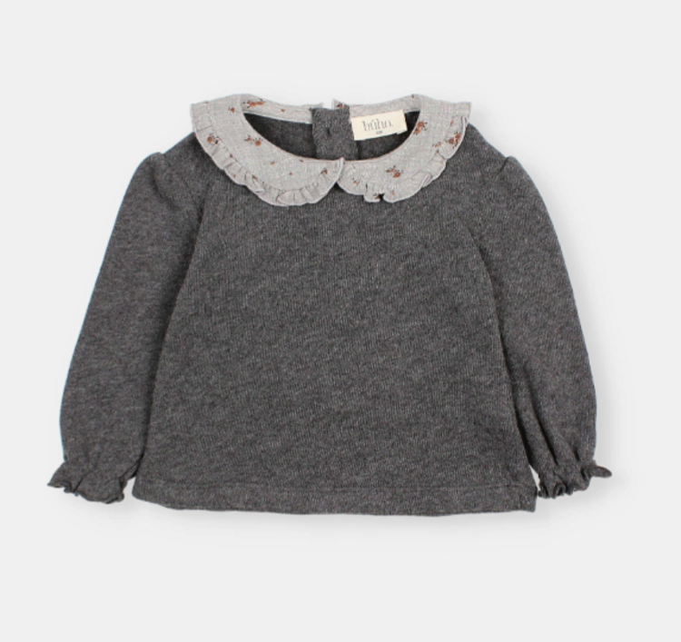 Búho Búho | Sweater baby romance antracite