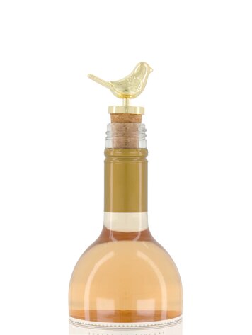 Zusss Zusss | Wijnstopper vogel goud