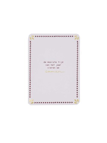 Zusss Zusss | Ansichtkaart de mooiste tijd van het jaar