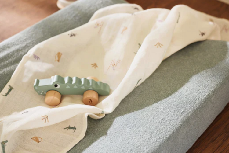 Jollein Jollein | Houten krokodil op wielen jungle jambo