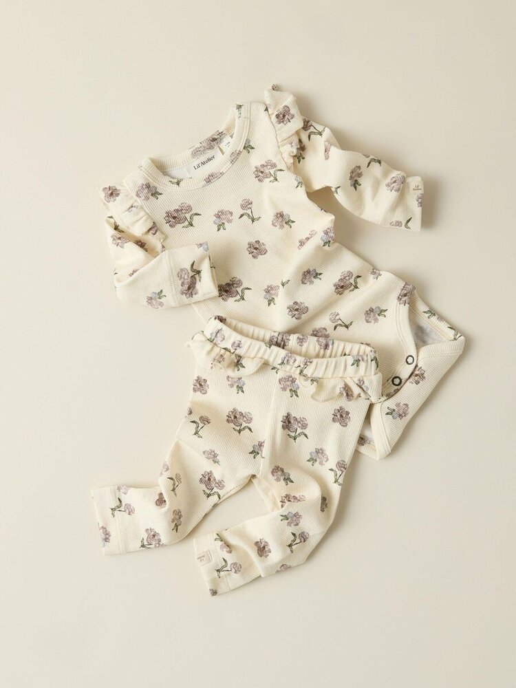 Lil Atelier Lil Atelier | Legging Gavo Efi turtledove peony