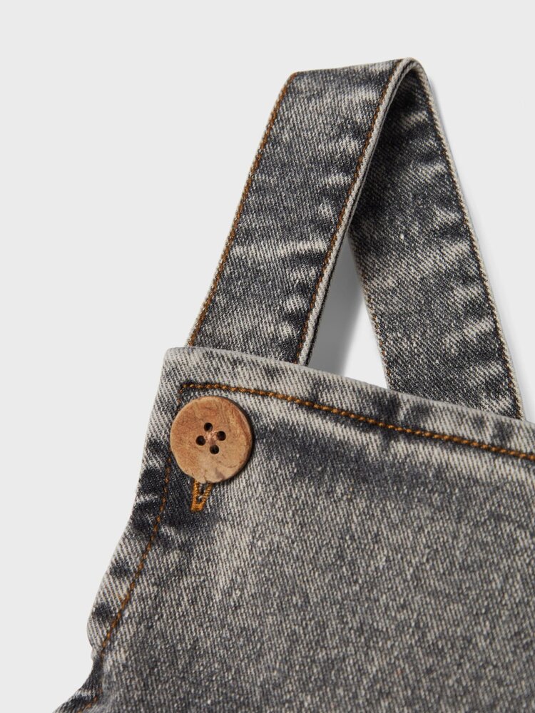 Lil Atelier Lil Atelier | Tuinbroek Tems light grey denim