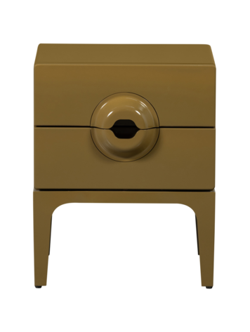 WOOOD. Woood | Merge nachtkastje met 2 lades hout honing