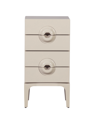 WOOOD. Woood | Merge ladekast 4 lades hout greige