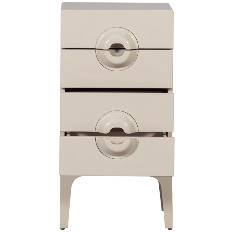 WOOOD. Woood | Merge ladekast 4 lades hout greige