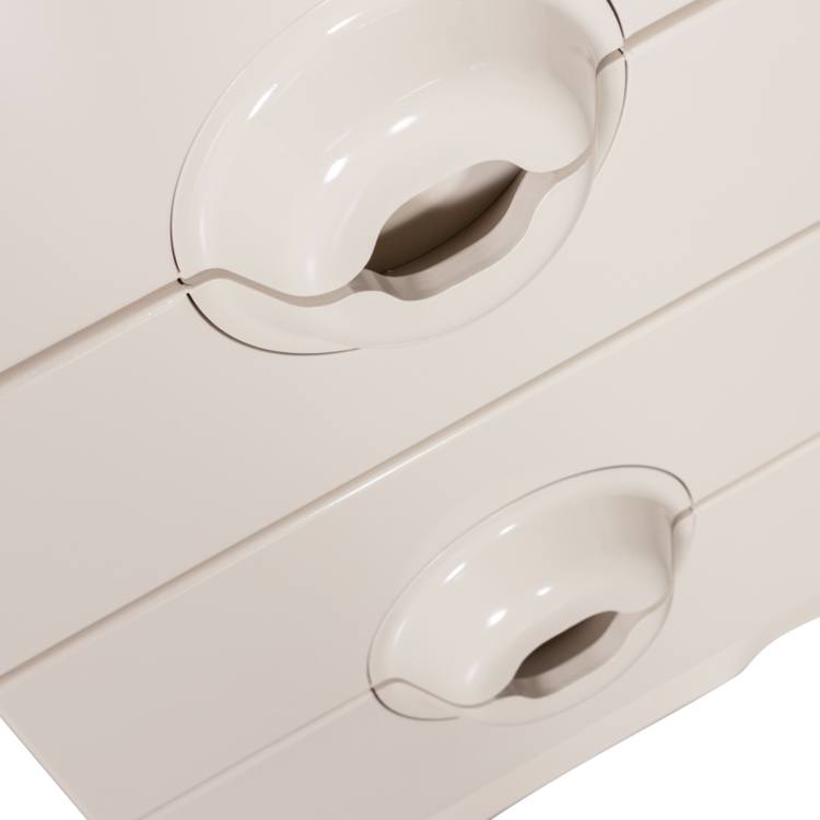 WOOOD. Woood | Merge ladekast 4 lades hout greige