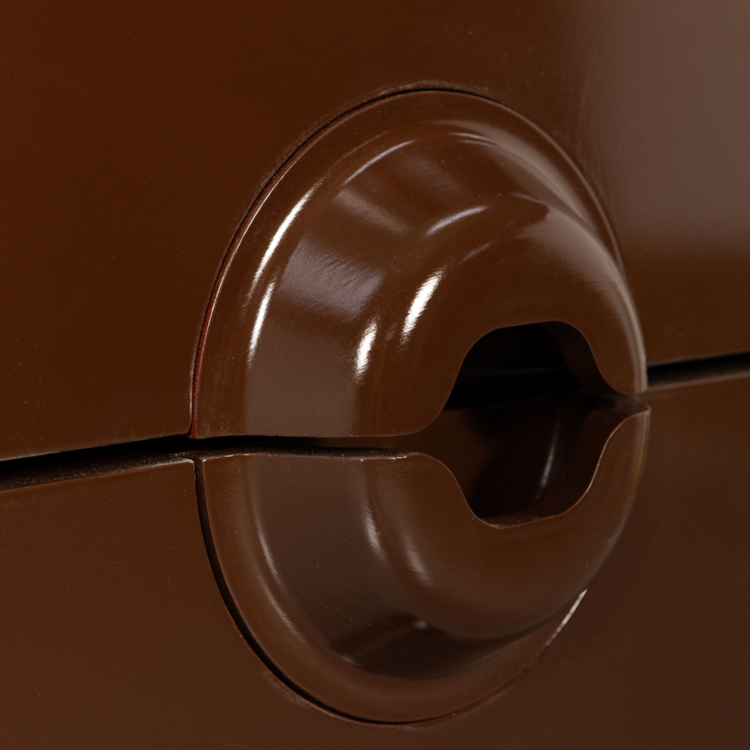 WOOOD. Woood | Merge ladekast 6 lades hout bruin/rood