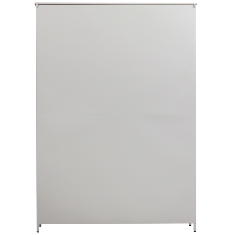 WOOOD. Woood | Exhibit XL 3 deurs vitrinekast metaal zand