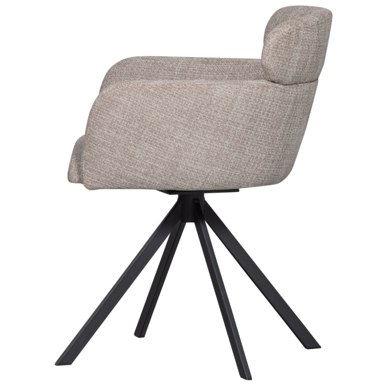 WOOOD Woood | Eetkamerstoel Fenne naturel draaibaar