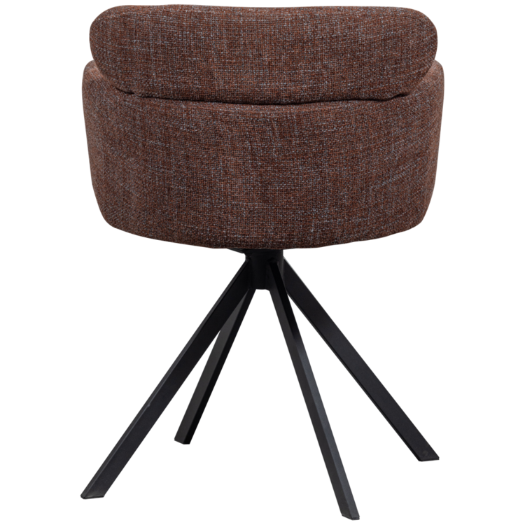 WOOOD Woood | Eetkamerstoel Fenne chestnut draaibaar