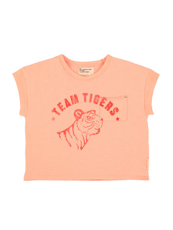 Piupiuchick Piupiuchick | T'shirt pink tiger print