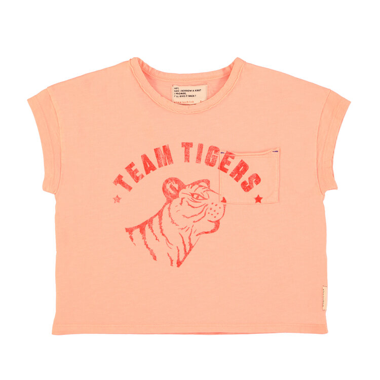 Piupiuchick Piupiuchick | T'shirt pink tiger print