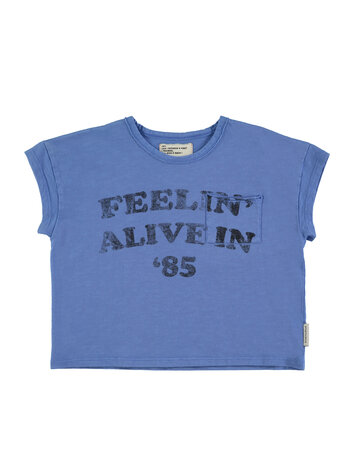 Piupiuchick Piupiuchick | T'shirt blue feelin alive