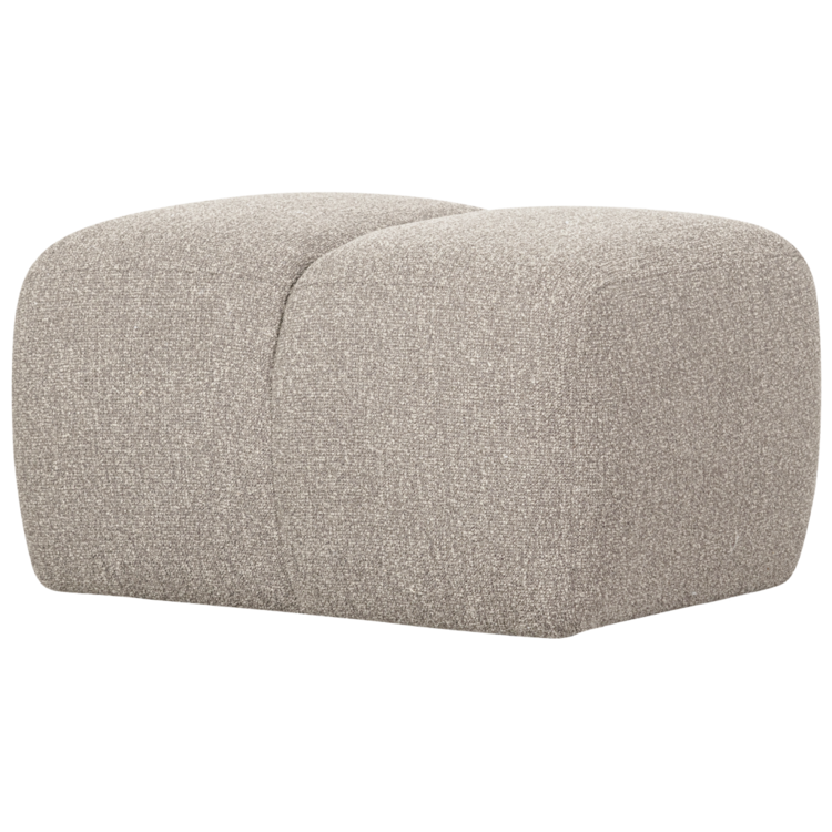 WOOOD Woood | Poef Mojo boucle beige 45x80x60cm