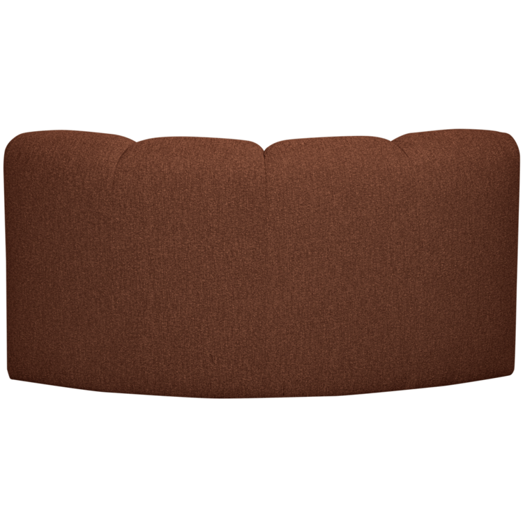 WOOOD Woood | Hoekelement Mojo boucle roest bruin