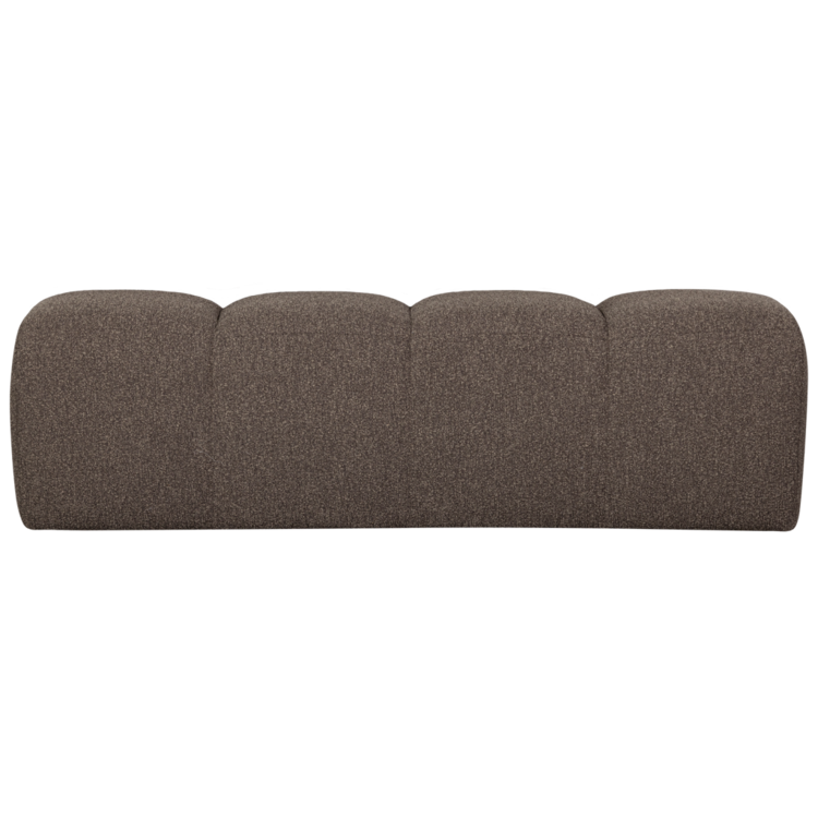 WOOOD Woood | (Eetkamer)bankje Mojo 160cm boucle bruin