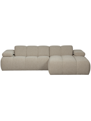WOOOD Woood | Chaise longue Mojo rechts boucle beige