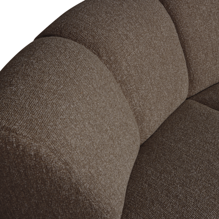 WOOOD Woood | Hoekelement Mojo boucle bruin