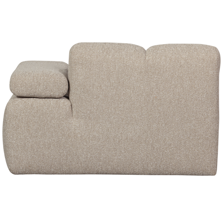 WOOOD Woood | Chaise longue Mojo element rechts boucle beige