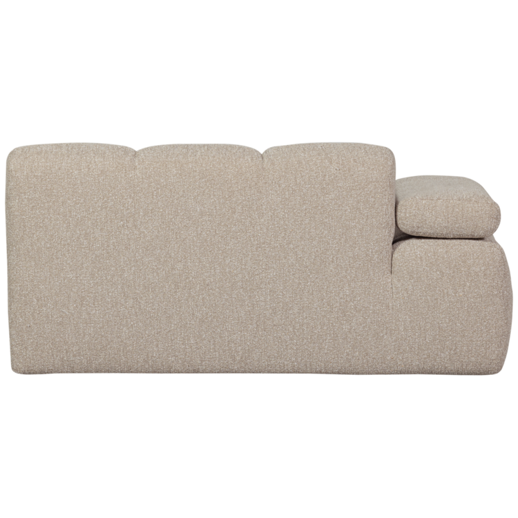 WOOOD Woood | 1,5-zits Mojo met arm links boucle beige