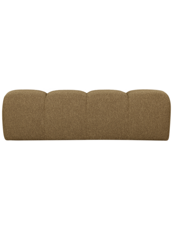 WOOOD Woood | (Eetkamer)bankje Mojo 160cm boucle geel/bruin