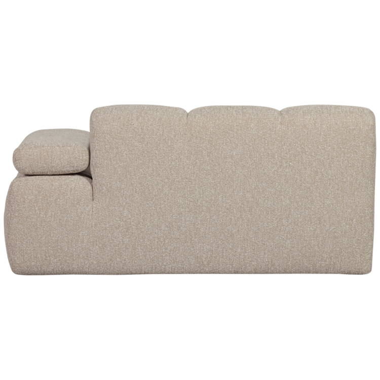 WOOOD Woood | Mojo 1,5-zits met arm rechts boucle beige
