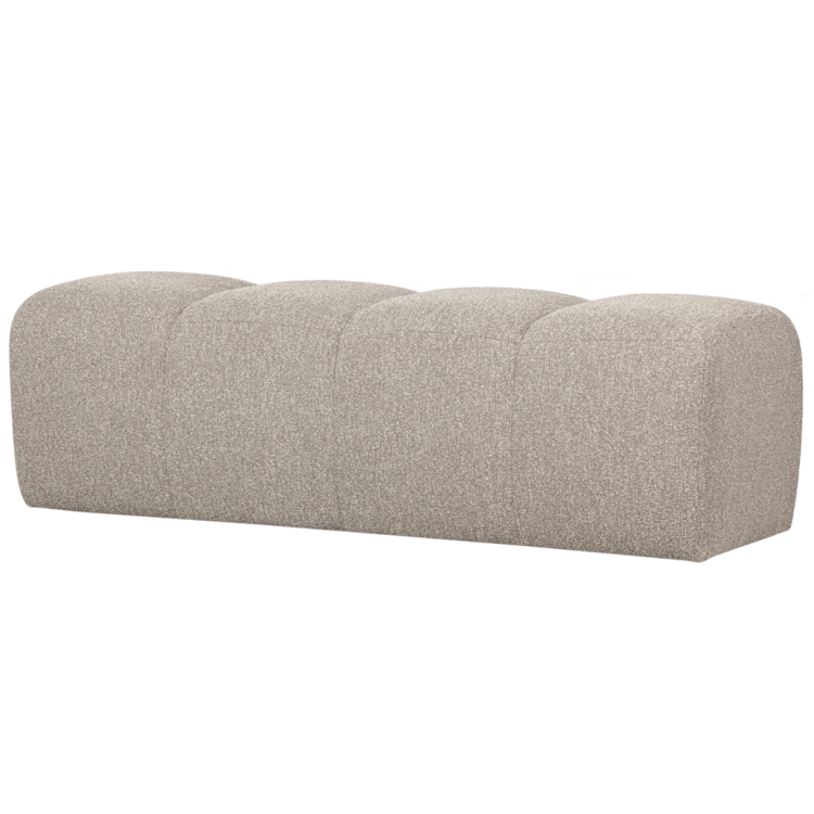 WOOOD Woood | Mojo (eetkamer)bankje boucle beige