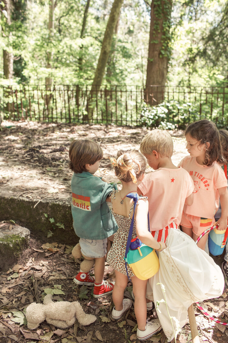 Piupiuchick Piupiuchick | T'shirt pink tiger print