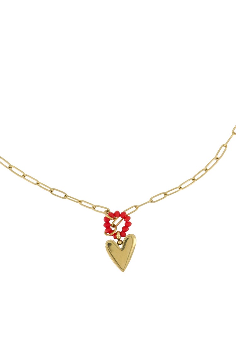 Zusss Zusss | Ketting met hartje goud