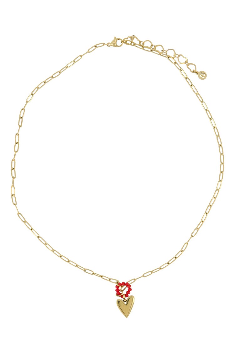Zusss Zusss | Ketting met hartje goud